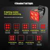 Waterproof Bicycle Front Rear  Light USB Charge Bike Lamp Taillight Light  Cycling Accessories