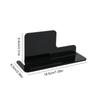 Office and Home Acrylic Desktop Holder Support for Smartphone Earphones, Adjustable Viewing Angle, Slip Resistant Design