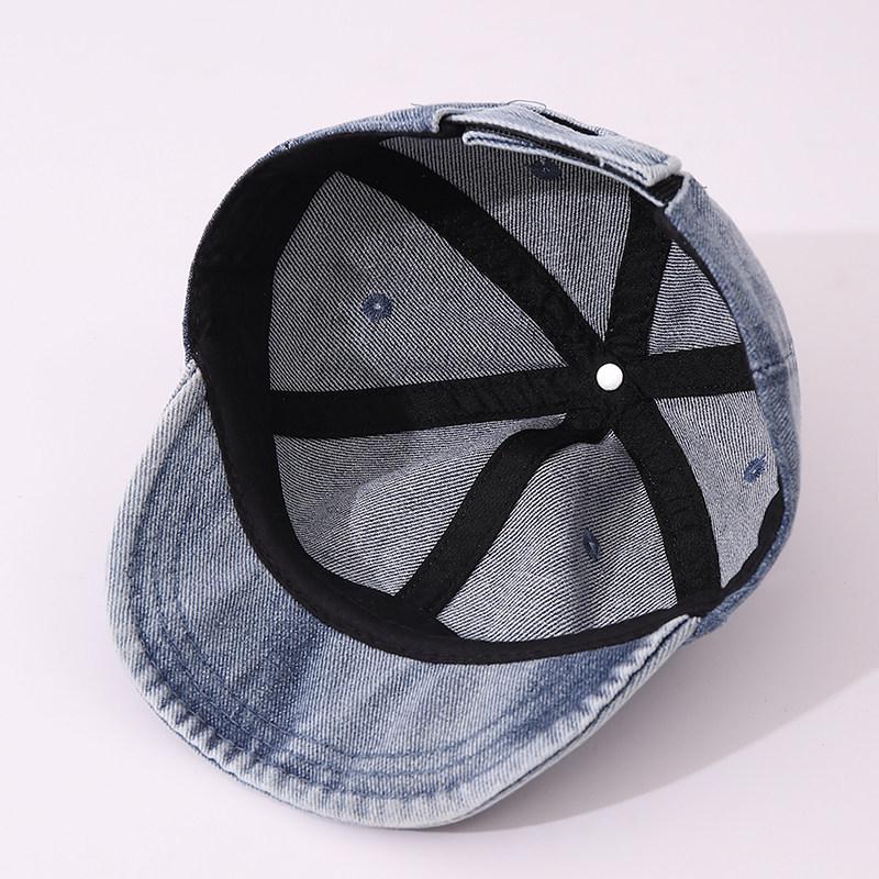 Casquette de Baseball en Jean Style Coréen INS pour Bébé - Chapeau à Visière Souple pour Garçons et Filles, Printemps/Automne