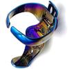LEXOR Drink Holder Handlebar Clamp Mount Titanium Look Motorcycle/Bicycle Holder/Bottle