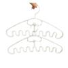 Wave Pattern Non-Slip Clothes Hanger - Seamless, Multi-functional for Dorm Use.