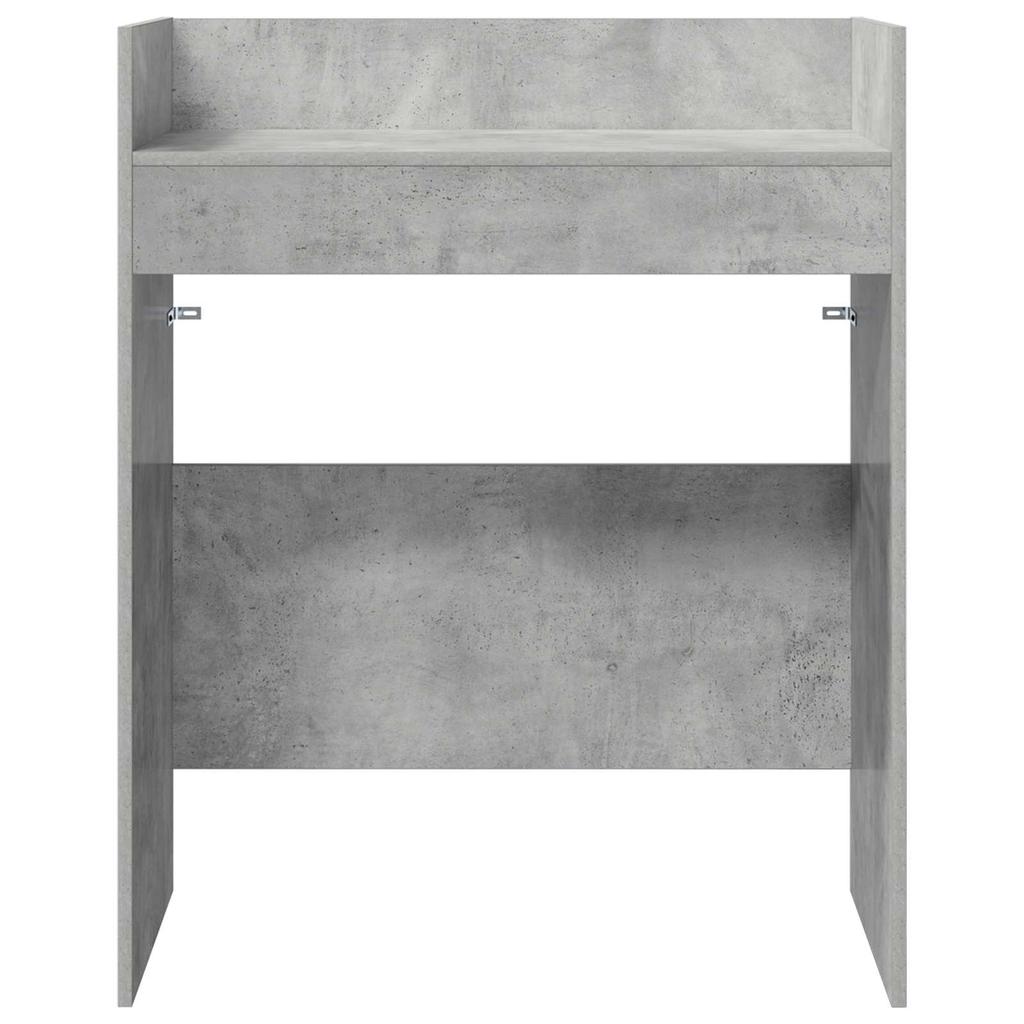 DJ Table Concrete Grey 62 x 45 x 102 cm Engineered Wood