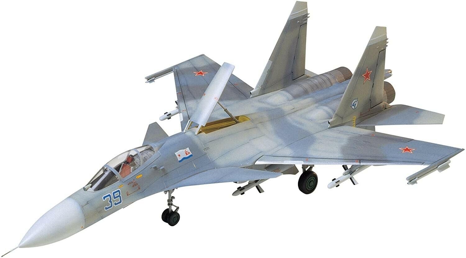

Tamiya Warbird Collection 57 Russian Air Force B2 Sea Flanker Plastic Model Kit 60757 1/72 No. SU-27
