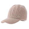 Hat Women's Fleece Thickened Knitted Cap Autumn and Winter Outdoor Fashion Windproof Warm Hat