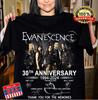 Evanescence 30. Jubiläumsshirt Danke für die Erinnerungen S-5XL Unisex T-Shirt
