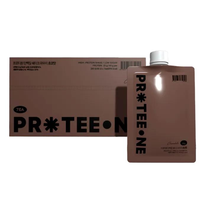 [7 Servings] 1 Box (7 Packs) of Protein Shake Pouches (Grain, Chocolate, Green Tea, Black Sesame)