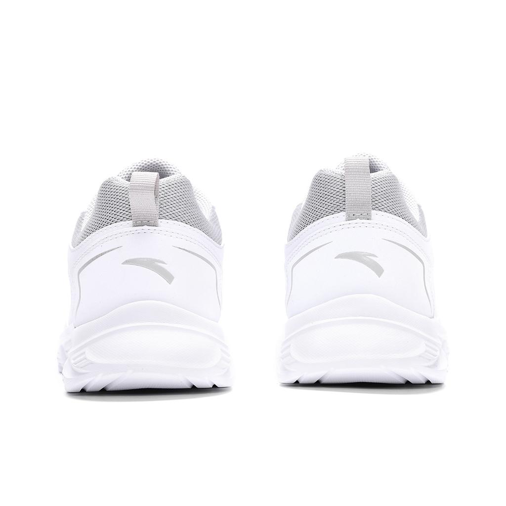 Anta Série Running Couro Resistente à Água Absorção de Choque Antiderrapante Durável Tênis de Corrida Cano Baixo Masculino tênis Branco 912245515-4