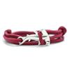 Minimalist Paracord Bracelet Men Ocean Animal Shark Braslet Homme Handmade Adjustable Nautical Braclet Gift For Him Pulsera Tela