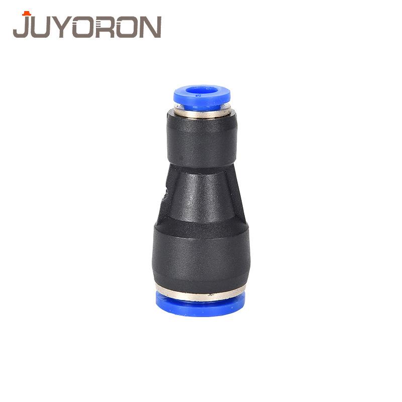 40Pcs Boxed PG Pneumatic Quick Connector Plastic Hose Air Pipe 4 6 8mm 10mm 12mm Push in Straight Reducing Gas Quick Connection Engine Gaskets 6