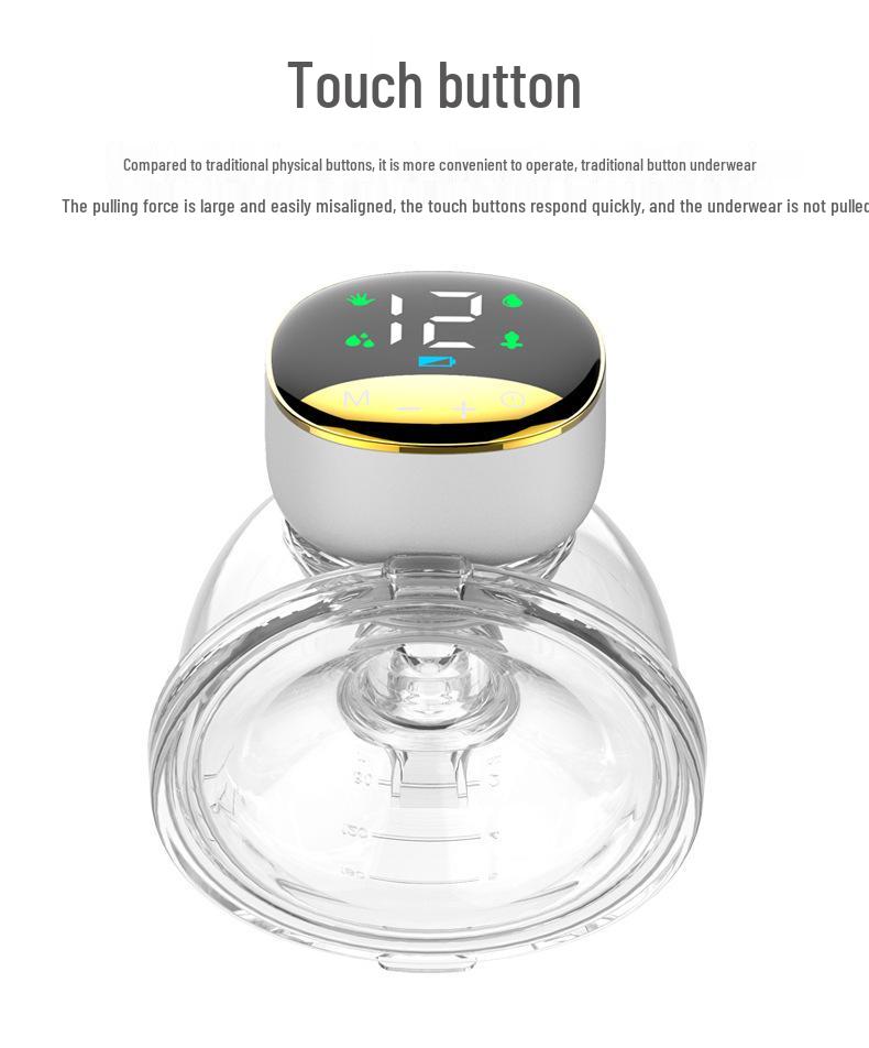 Hands-Free Double-Sided Wearable Electric Breast Pump – Painless & Portable