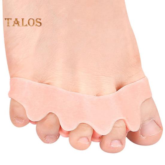 1 Paar Gel-Zehenspreizer für Frauen und Männer, Gel-Zehenspreizer zur Schmerzlinderung bei Ballenzehen, Zehenspreizer für überlappende Zehen