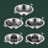 GOWKE 30cm 304 Stainless Steel Divided Hot Pot