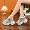 Fashion High Brand 10CM High Thick Bottom Shoes for Women Outdoor Sneakers Tide Trendy Breathable Mesh Ladies Wedges Platform Sneakers