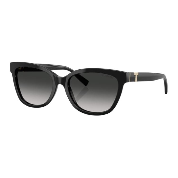 

Tiffany & Co. Logo Plate Metal Butterfly Sunglasses Women sunglasses Black 0TF4237BF-80013C 55,Black