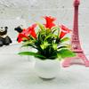 Lily Green Artificial Plant Potted Plant For Office Workspace And Room Living