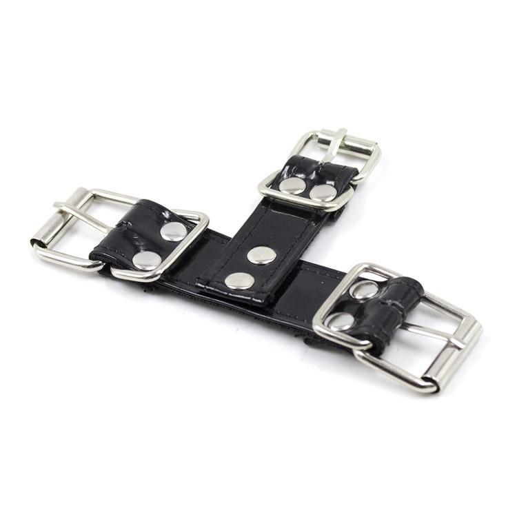 VaHppy SM BDSM Sex Toys Párové hry Role Hra Kočka/Pes Slave PU+Nerezová ocel Nos Hook Gag Bondage Orální sex