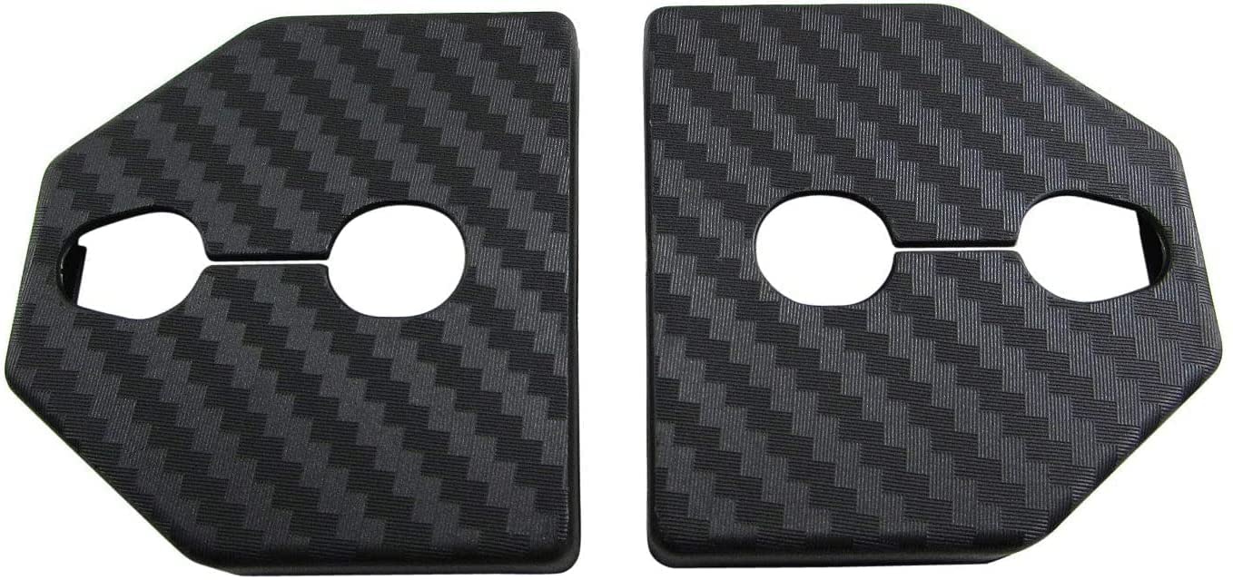 BRIGHTZ Impreza Sport GT Carbon Style Door Striker Cover 2PC
