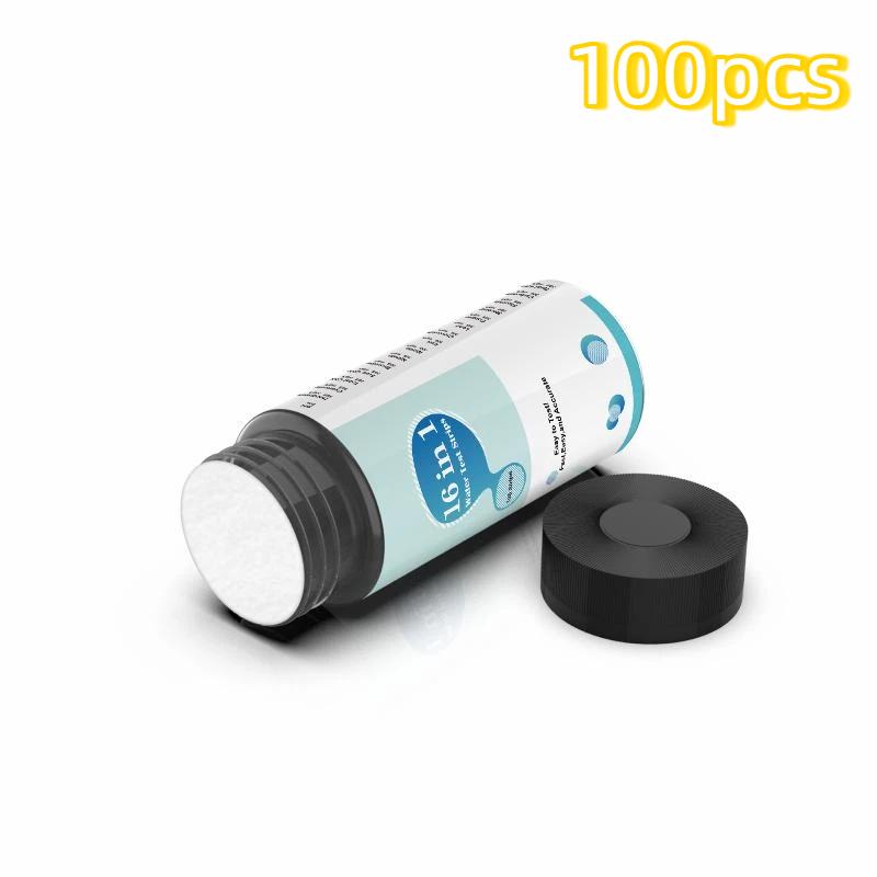 Aquarium Test Strips 16IN1 Water Quality Monitor Tool 50/100Pcs Accurate PH Testing for Fish Tank Shrimp Tank Aquarium