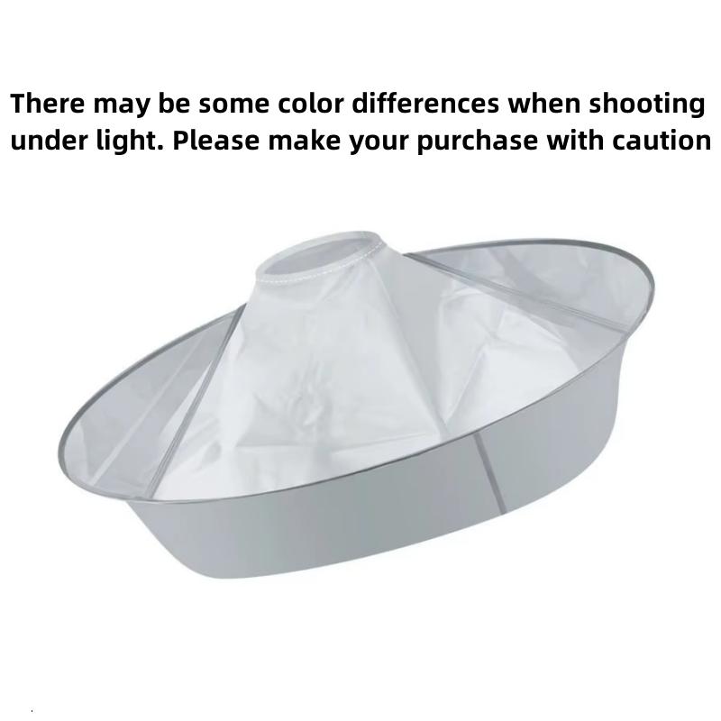 

Adjustable Hair Cloak - Foldable hair cloak Hair Umbrella - suitable for adult women and men, salons and families светло-серый