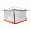 Inner Tent with Roof Grey and Orange 520 x 520 x 190 cm Taffeta