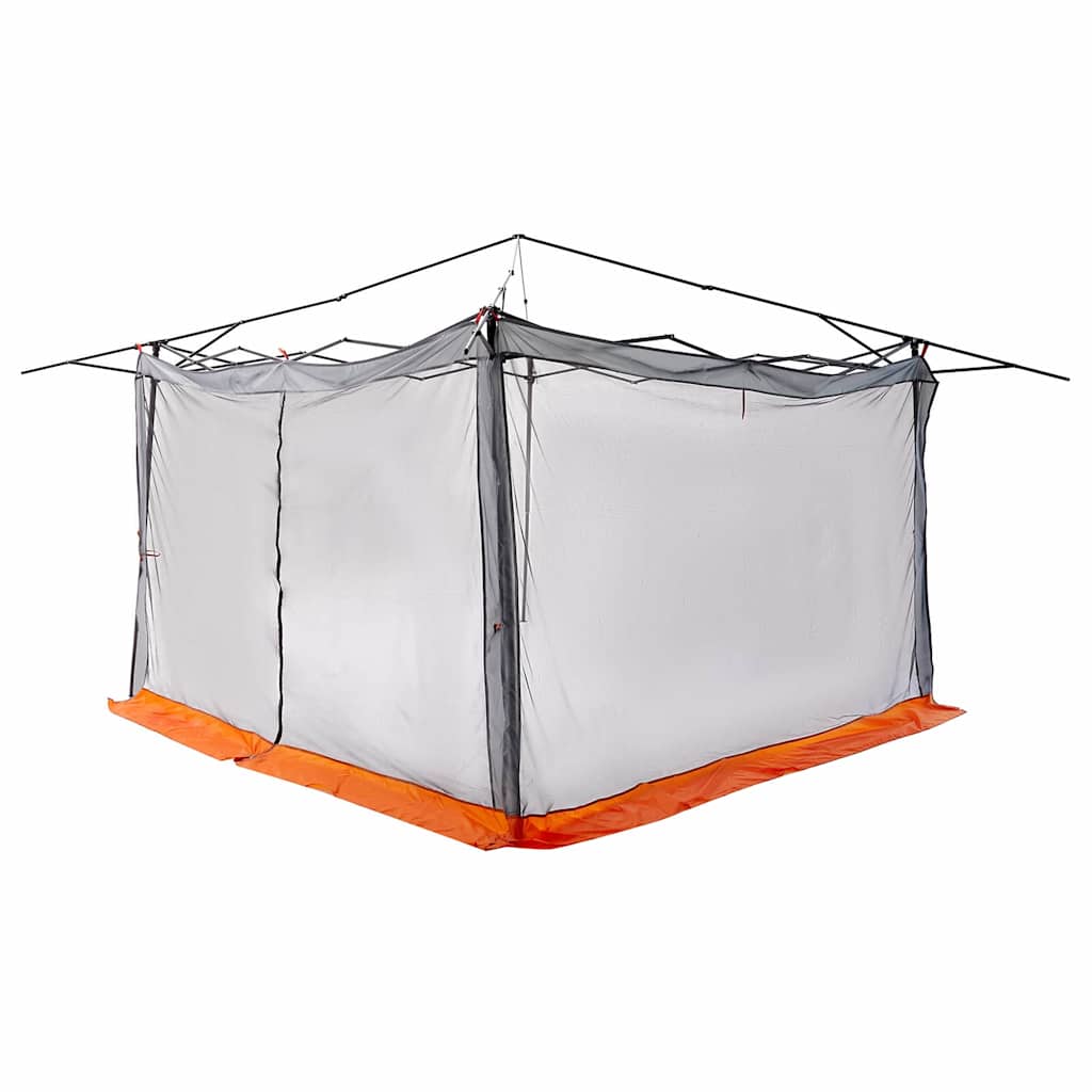 Inner Tent with Roof Grey and Orange 520 x 520 x 190 cm Taffeta