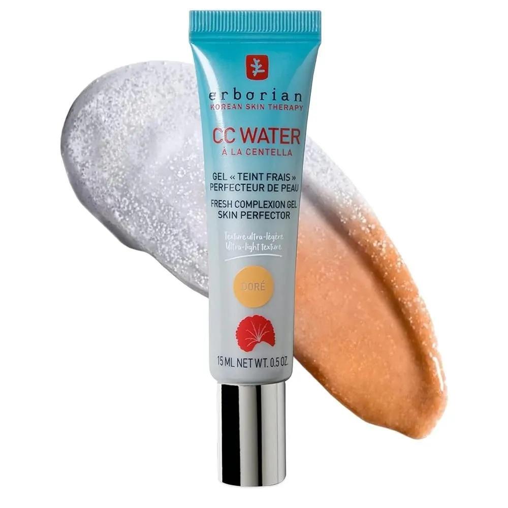 Erborian Doré Centella Asiatica CC Water Cream 15ml Erborian, CC Water with Centella Asiatica