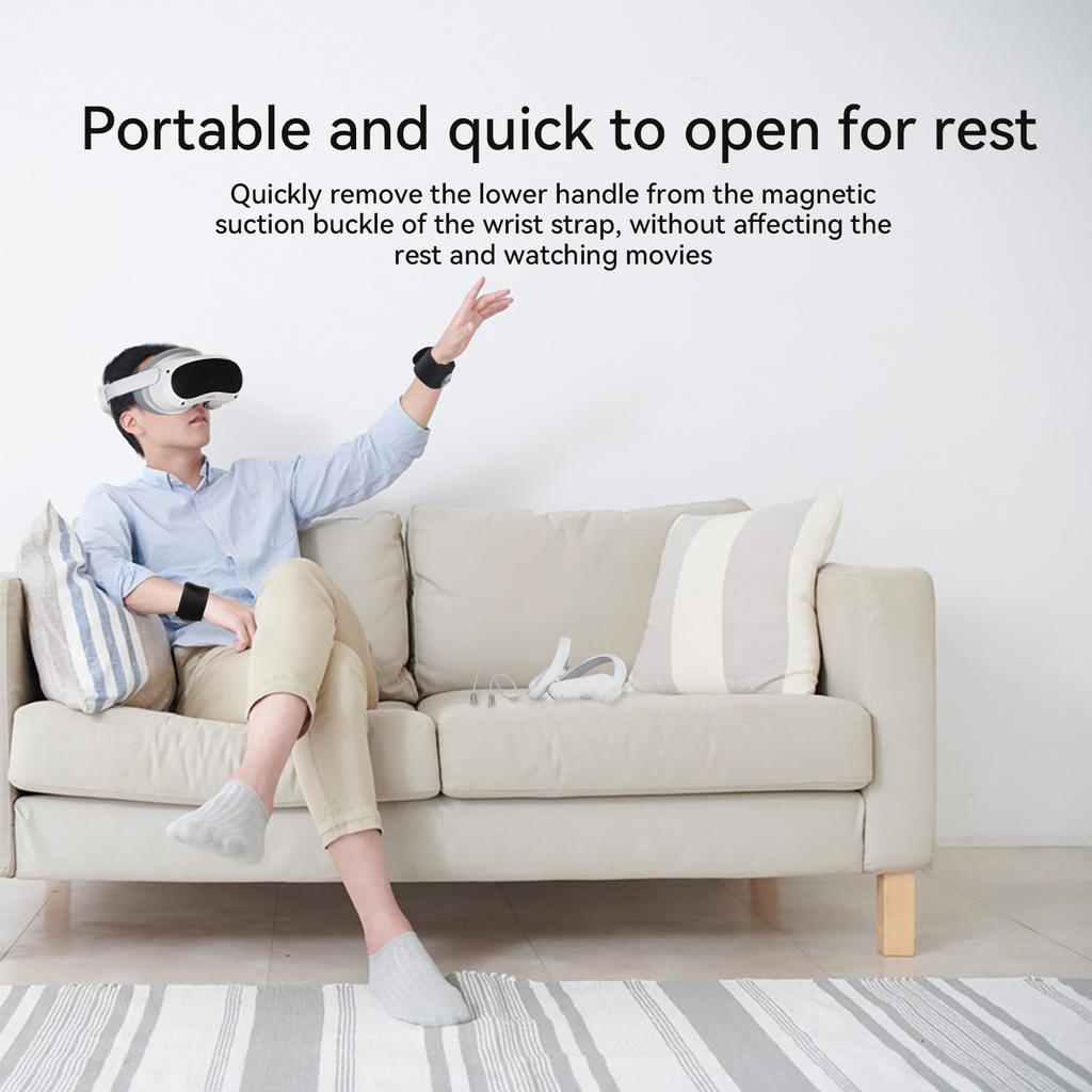 VR Handles Anti Lost Wrist Link for Pico 4 VR Controller Handle Safety Harness Lanyard Wrist Strap Bracelet Safe Straps