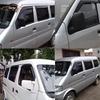 Dongfeng Xiaokang C37/C35/K07 Truck Window Rain Guards - Double Row Visors for Car Decoration