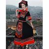 Chinese Ethnic Embroidered Dance Dress