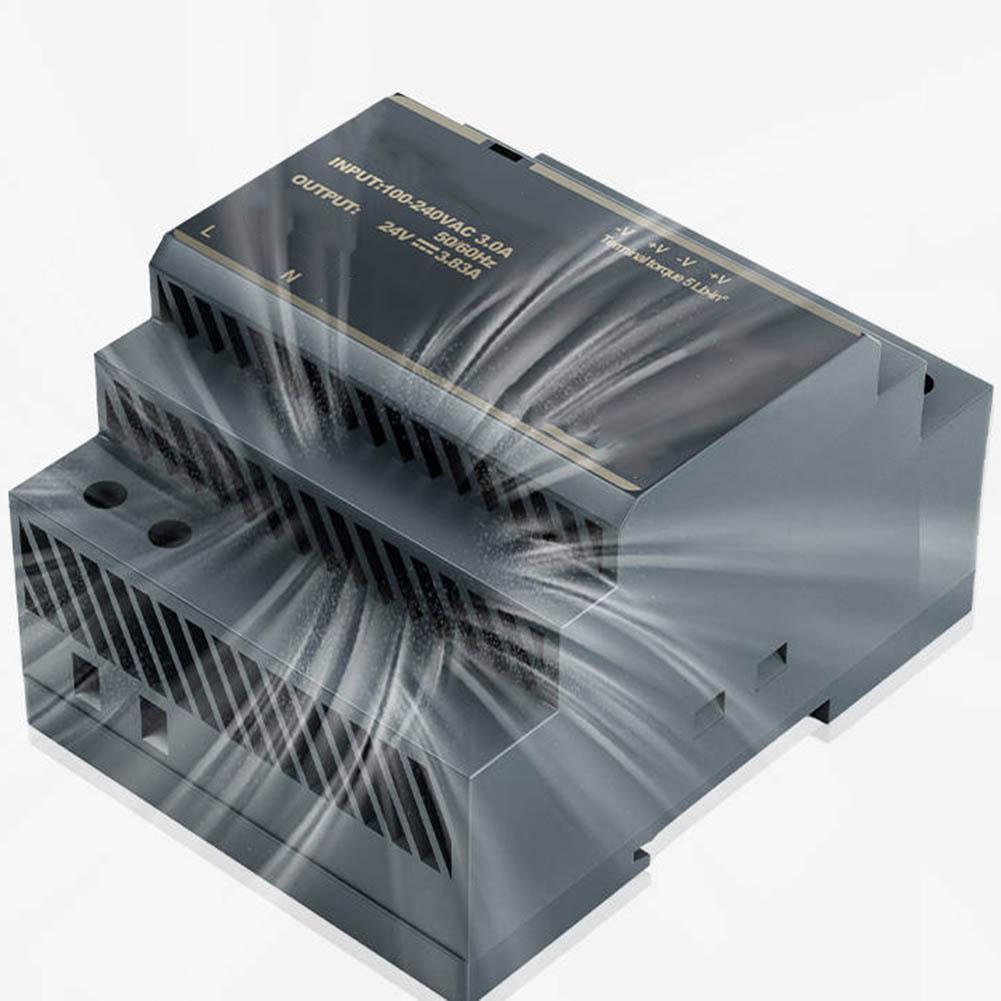 Comprehensive Protection 24V 3 83A Power Supply for DIN Rail for Industrial Automation and Lighting Applications