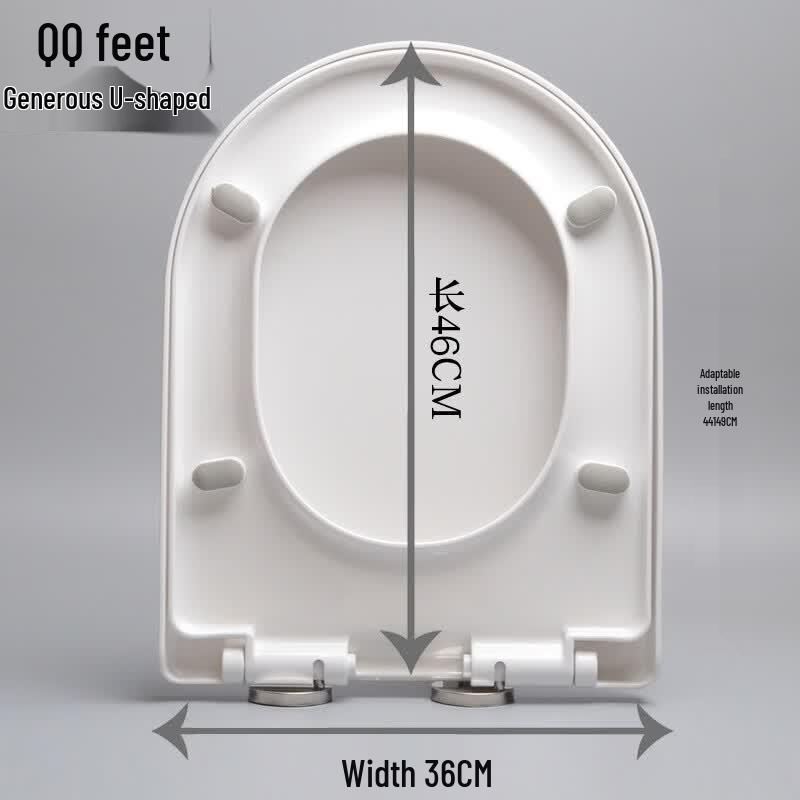 BENAGIL Thickened Universal U-Shape Toilet Seat Cover
