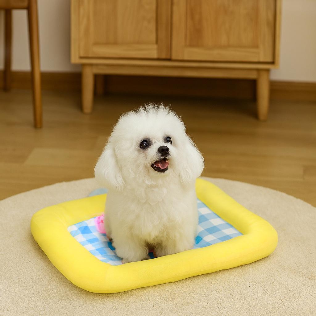 Four Seasons Thickened Warm Cotton Pad for Small/Medium Dogs and Cats - Portable Pet Sleeping Pad