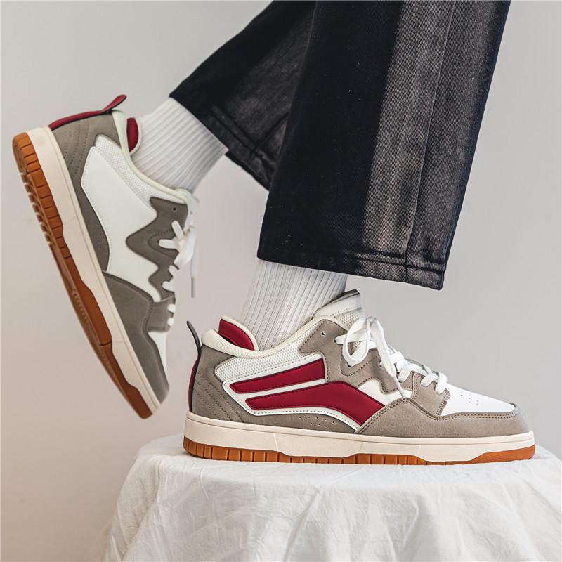 Fashion 2024 Autumn Winter Low Top Casual Breathable Trend Board Shoes Unisex Sports Skateboarding Shoes Fashion Vulcanized Shoes men