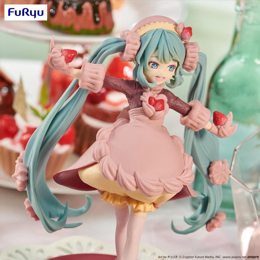 Hatsune Miku SweetSweetSweets Strawberry Chocolate Short Figure