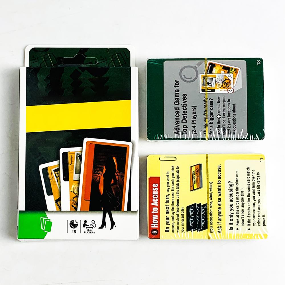 Newest Card Game Strategy Board Game Classic Mystery Game Multiplayer Interactieve Game Cards Halloween and Christmas Games