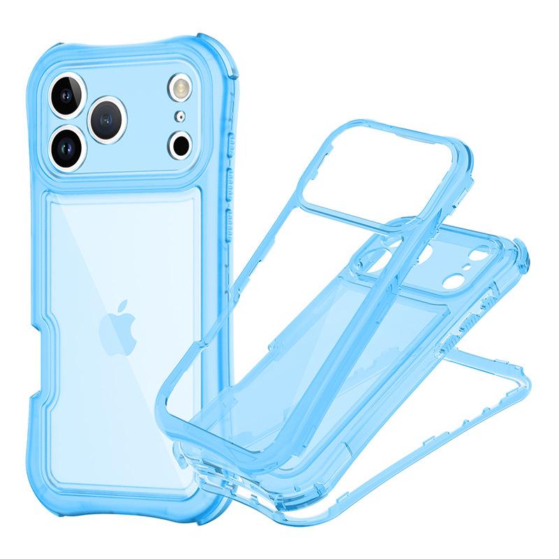 Neu für Apple für IPhone17promax Taillen-Schönheit Luftkissen Drei-in-eins Feines Loch Rundum-Handyhülle Kamera