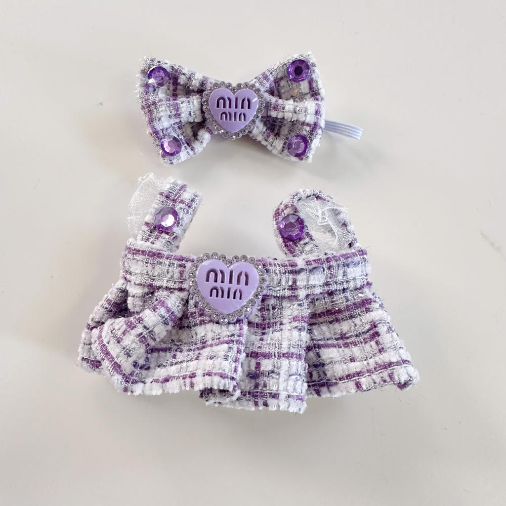 DIY Kleidung Niedliche Mini Plüschpuppenkleidung Outfit Accessoires für Labubu