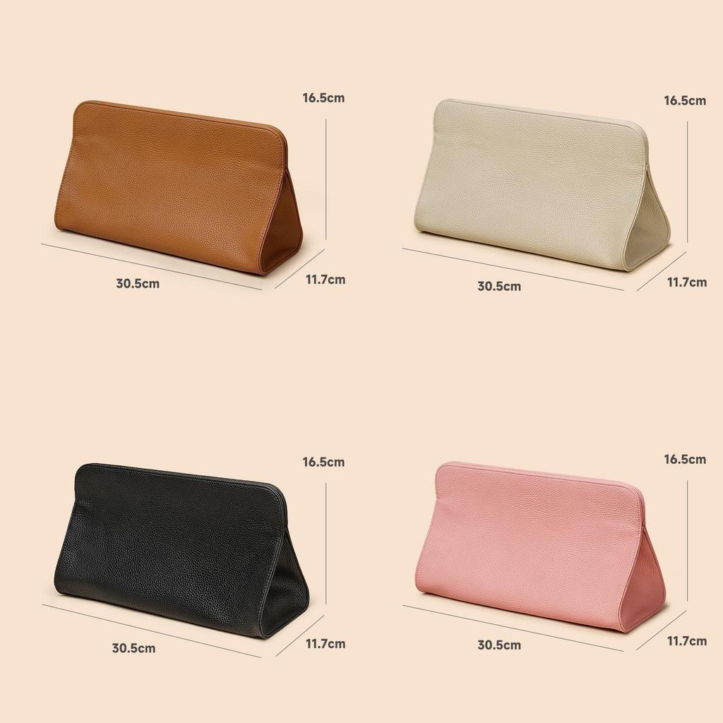 Travel Storage Bag For Mini Fan And Curling Iron Pu Organizer For Home And Office Use