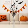 Black Halloween Maple Bat Bouquet Spooky Fake Plants Artificial Eyeball Twig Branch  Ghost Festival