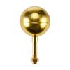 Outdoor Flagpole Hardware Repair '' Topper Gold Ball 4'' Cleat Hook 4pc Flag Clip Hooks