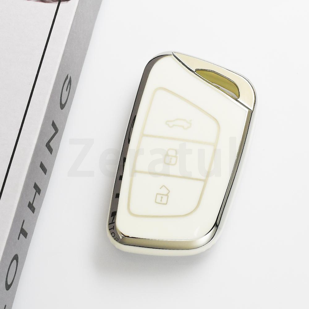Auto Keyless Shell Protector For Jac Hunter Pickup Ievs4 Iev7S Refine S4 S7 A5 Tpu Car Remote Key Case Cover Bag Accessories