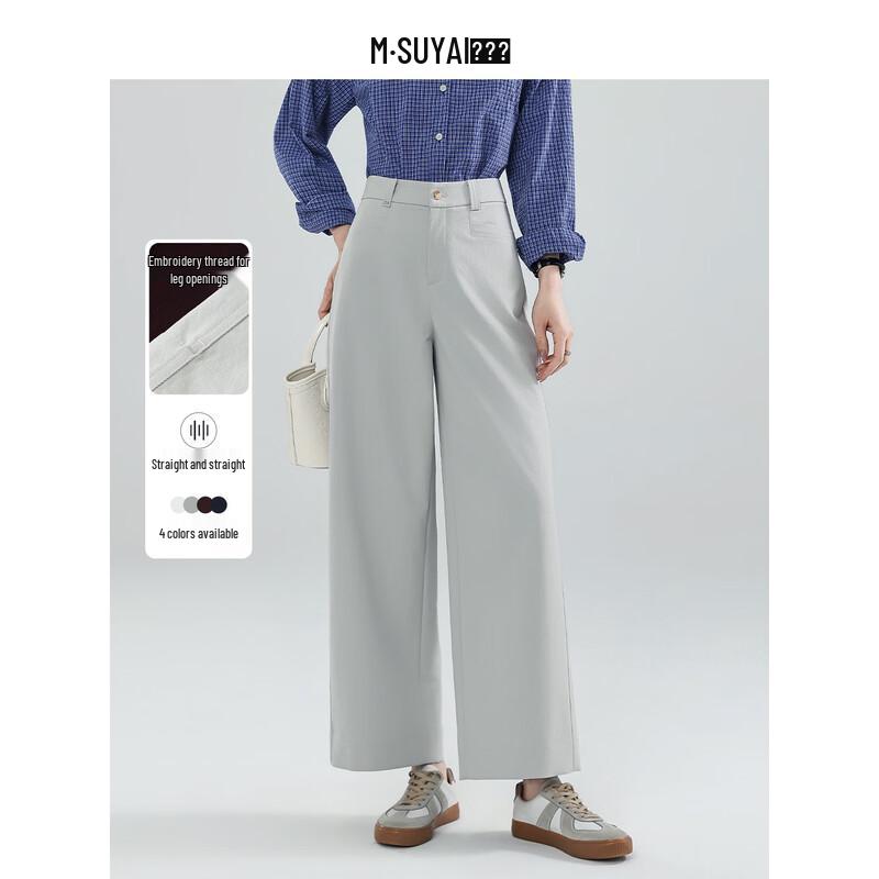 Women s High-Waist Cropped Straight-Leg Trousers 29