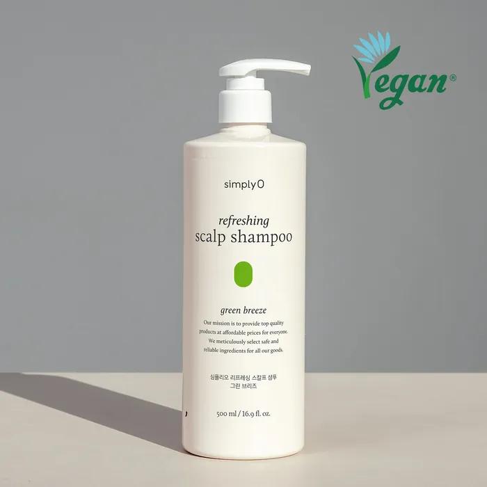 [Chłodzenie skóry głowy, Pielęgnacja sebum] Odświeżający szampon do skóry głowy 500ml 2 zapachy