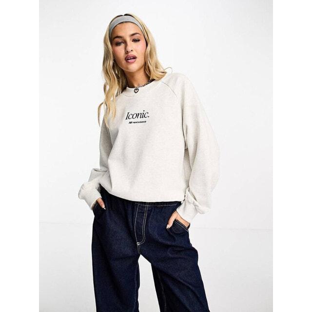 

Серая толстовка New Balance Iconic
