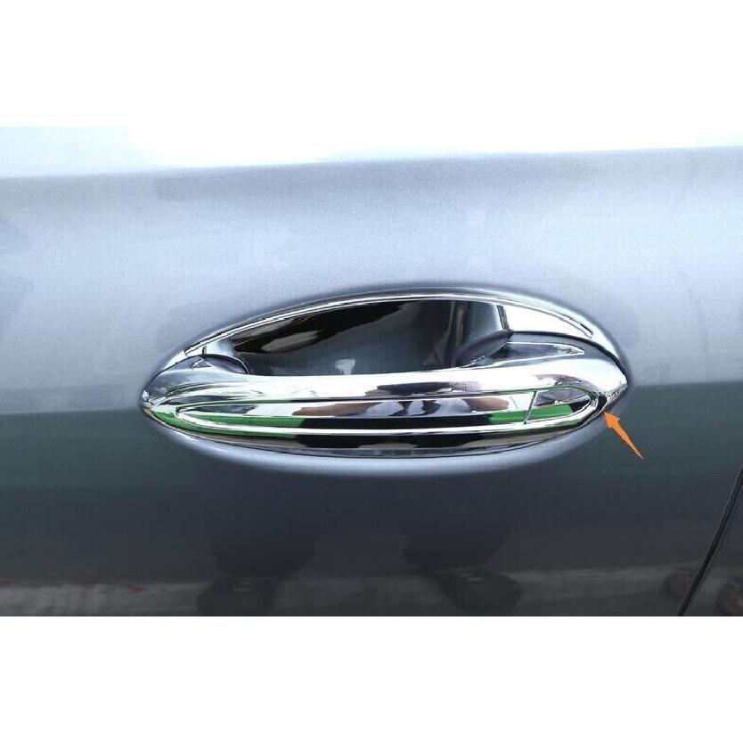 For BMW 5 Series M5 18-23 Chrome Exterior Side Door Handle Cover Trim 4PCS