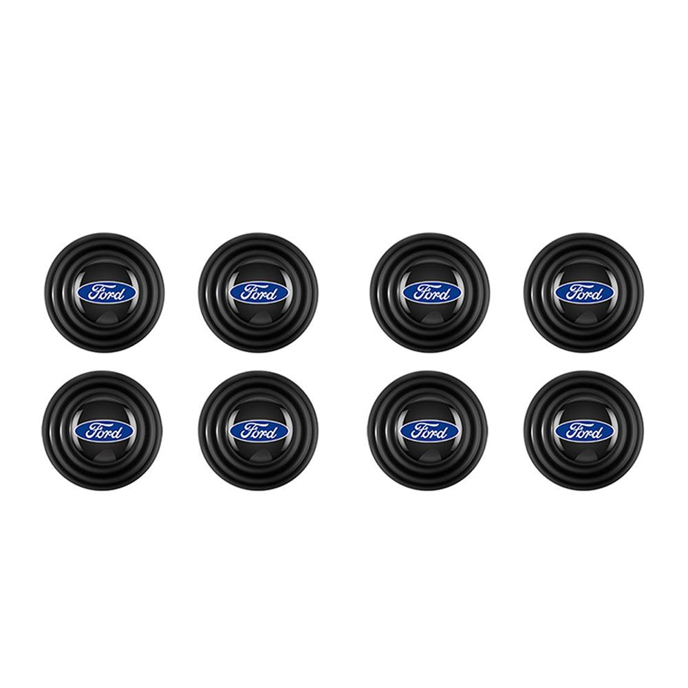 BBBR3 4/8/12pcs Car Door Hood Trunk Shock Absorber Cushion Pad Center Cover For Ford 2 Focus Ranger Mustang Fiesta Kuga Escape Mondeo
