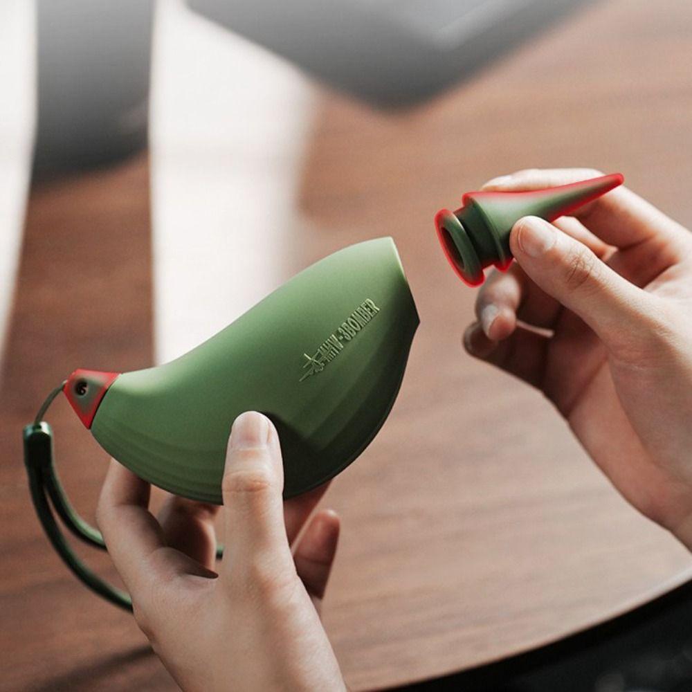 Flexible Coffee Powder Cleaning Air Blower Silicone Dust Cleaner Tool Camera