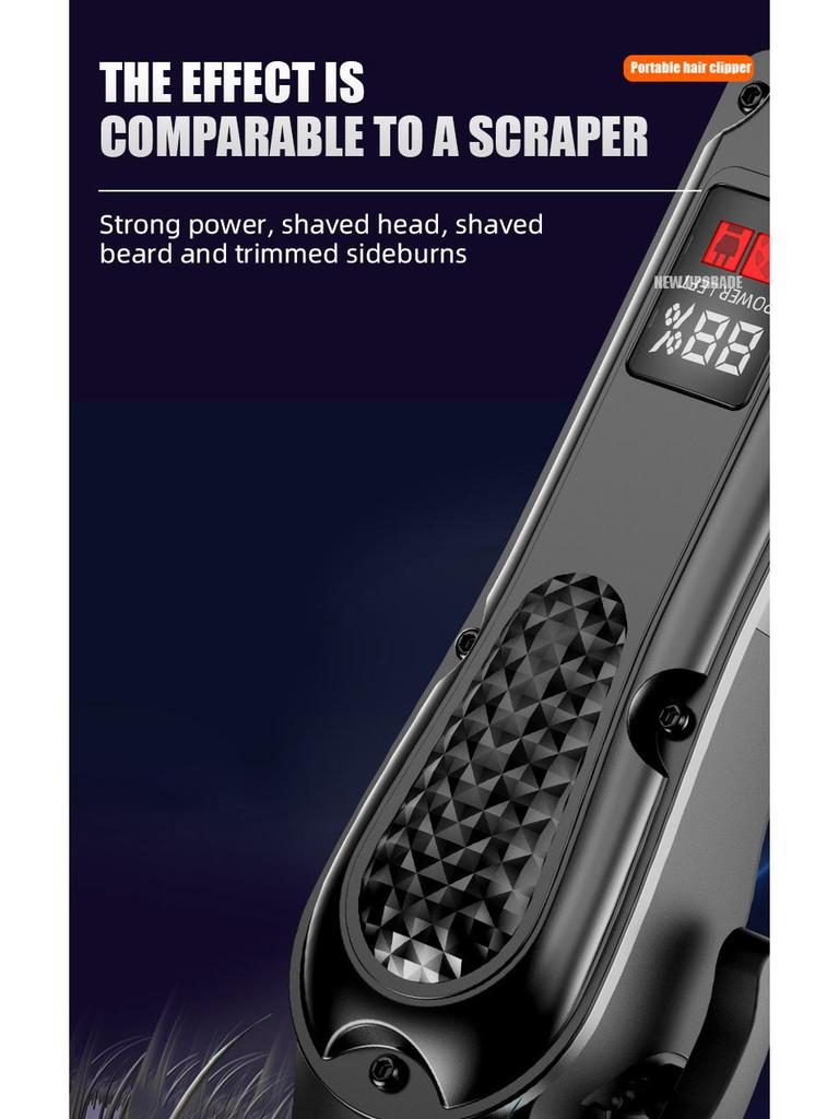 Cross-Border Electric Head Shaver & Shears - Self-Service Crew Cut Salon Clipper