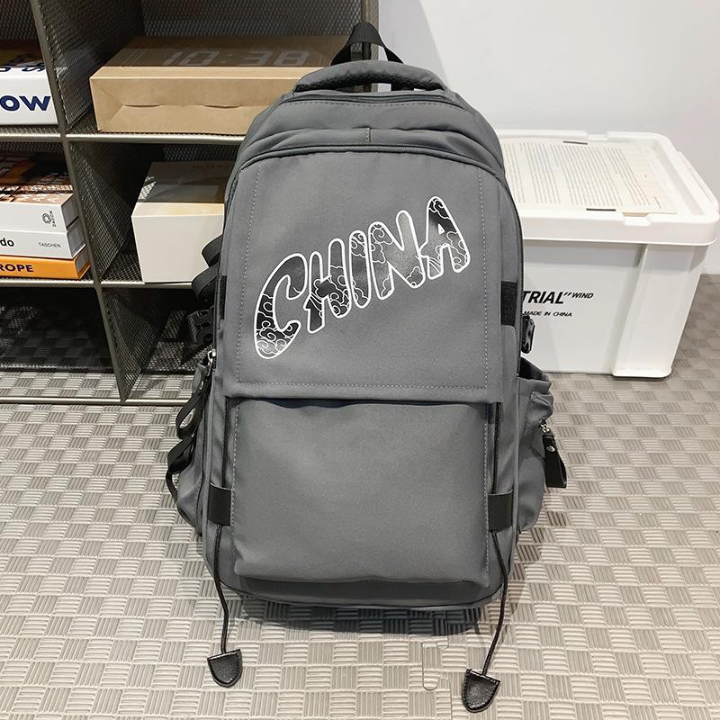 Children's Schoolbags Elementary School Girls Junior High School Boys High School College Students Letter Backpack