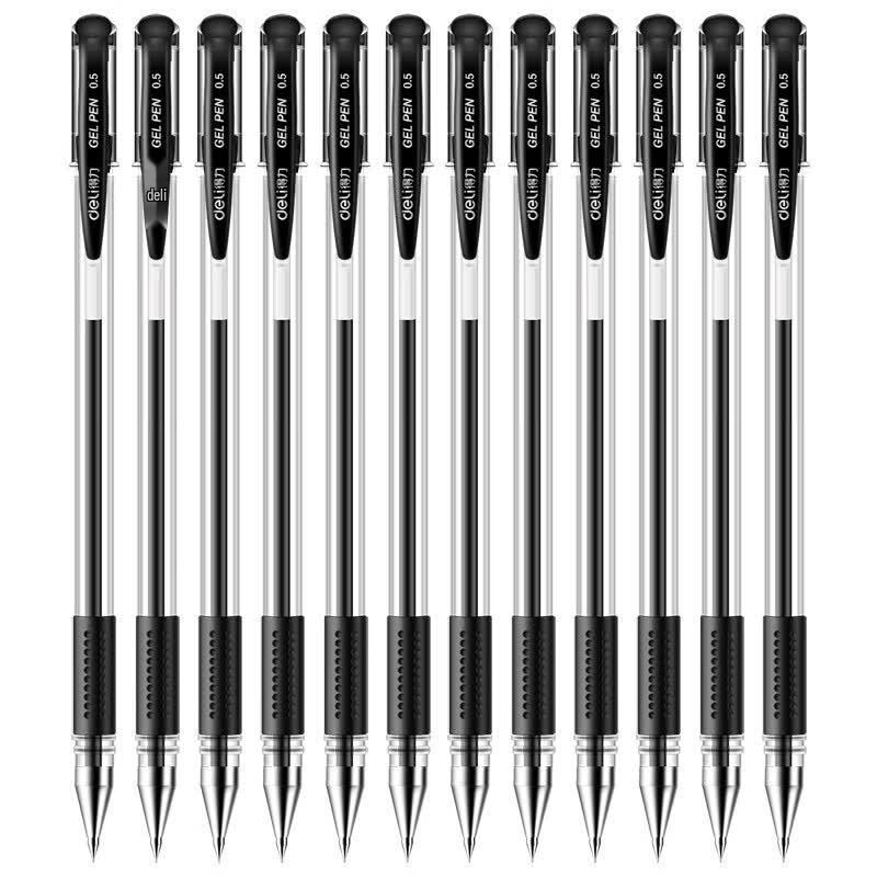 Deli 6600 0.5mm Bullet Tip Gel Pen
